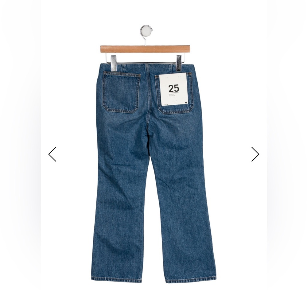 Re/Done Classic Blue Flare Jeans - Picture 2 of 3